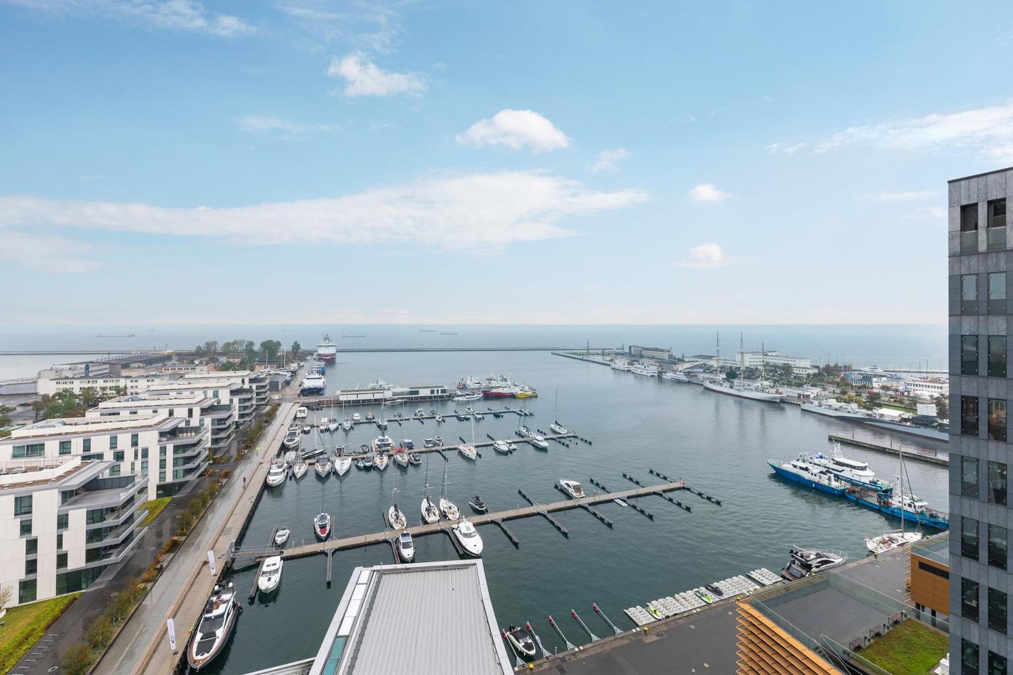 Sea Towers Apartment Gdynia Luaran gambar